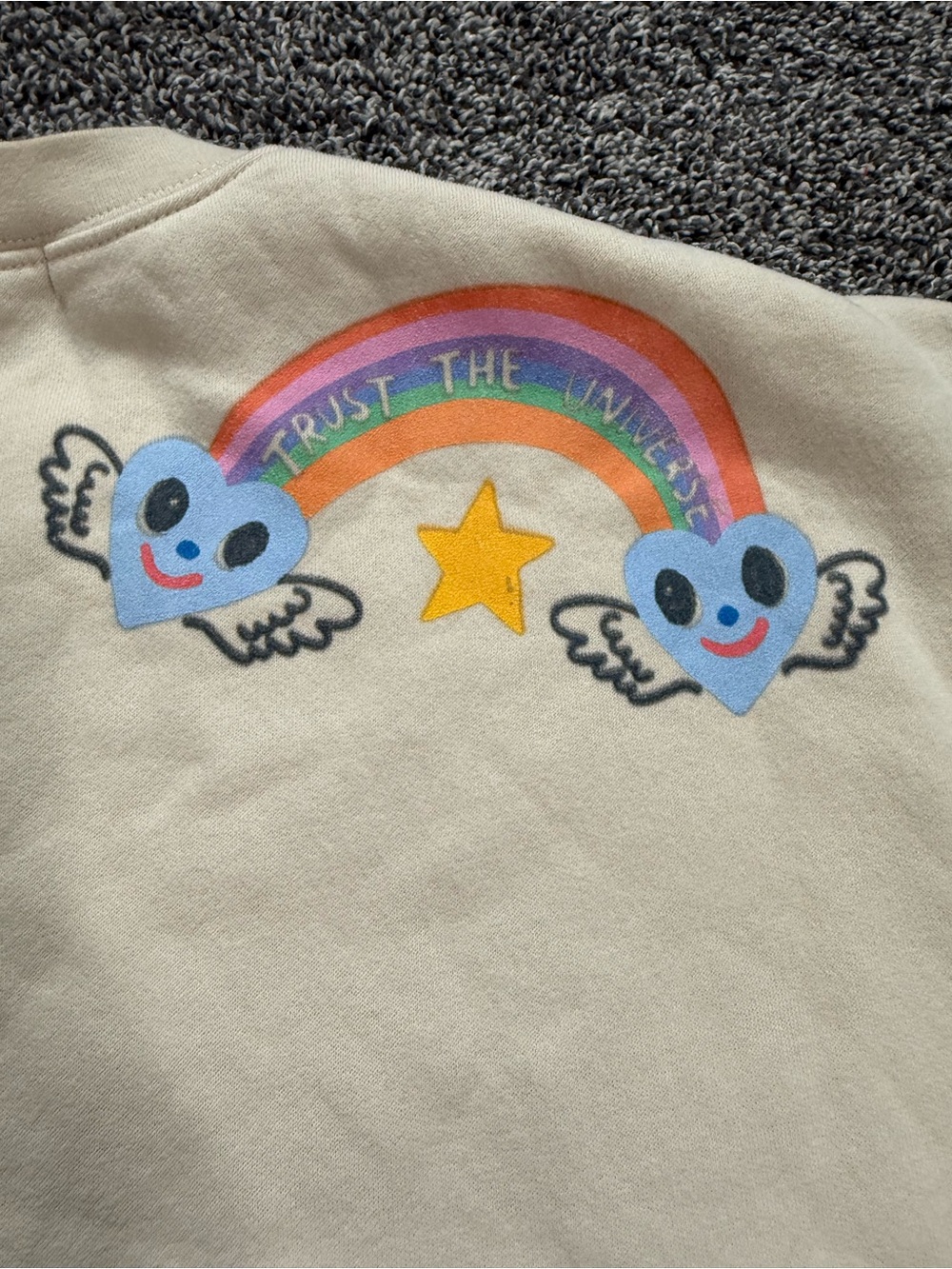 The Mayfair Group Angels All Around You Crewneck M/L sweatshirt ISCREAMCOLOUR - Picture 11 of 14